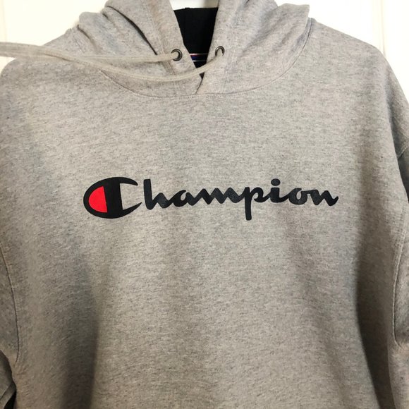 Basic Grey Champion Sweatshirt - Picture 2 of 5